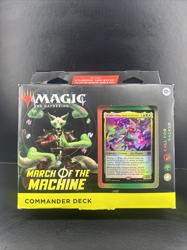 MTG-Commander Deck-Call For Backup-March of the Machine *Factory Sealed*