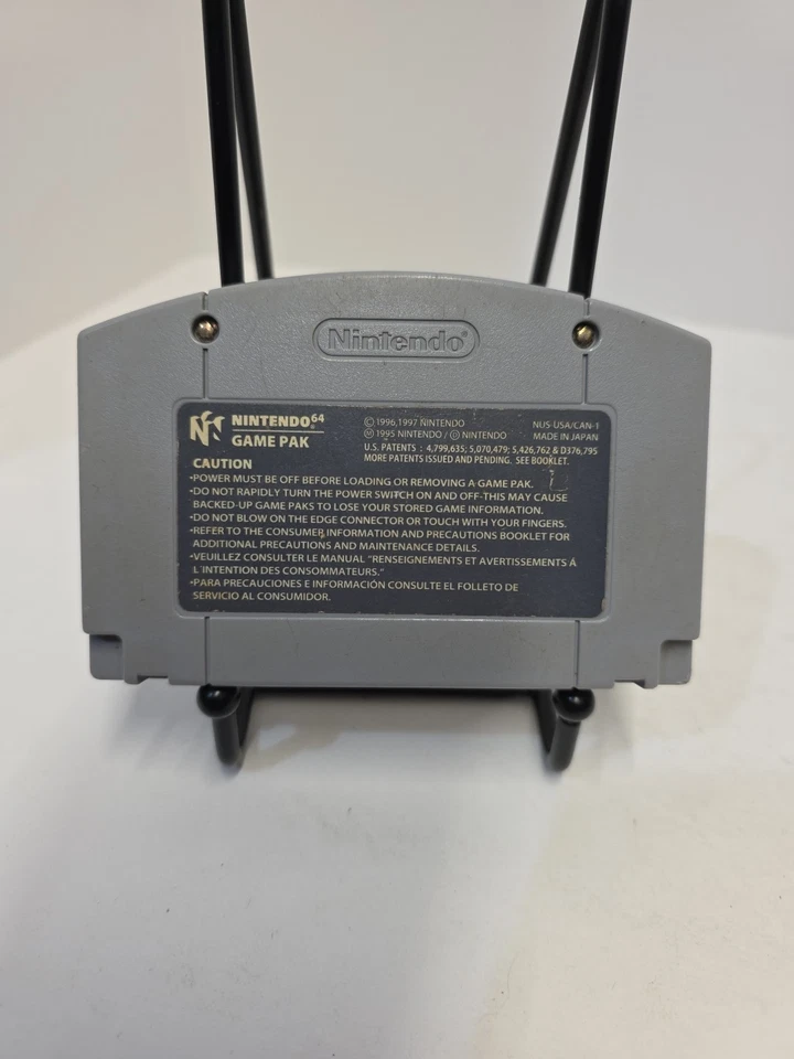 NBA Hang Time: Nintendo 64 N64 Cleaned Tested And Working Basketball Video Game  - Image 4 of 4