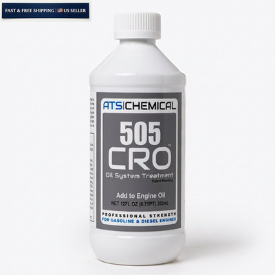 ATS Chemical 505 CRO Oil System Treatment - 12 oz Engine Additive -... 