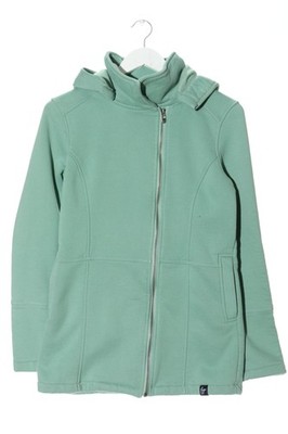 FORPLAY Kapuzensweatshirt Damen Sweat Gr. DE 38 türkis Casual-Look