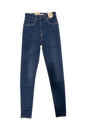 Levi s Damen Jeans Mile High Super Skinny - blau - Gr. 25/30