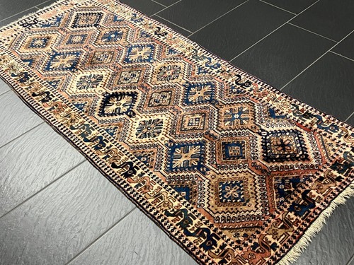 Handgeknüpfter Orientteppich Yalameh 190x85 cm rug carpet - Bild 9 von 23
