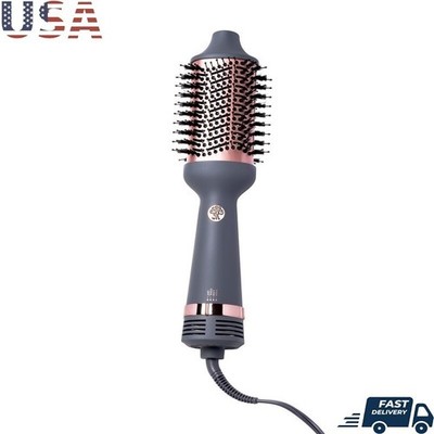 Ceramic Volumizing Blow Dryer Brush Curling Straightening Healthy Hair New