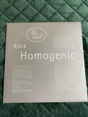 BJORK HOMOGENIC LP VINYL ORIGINAL 1997 RARE 1ST PRESS Björk ONE LITTLE INDIAN - Picture 3 of 9