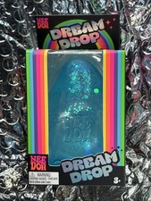 NeeDoh Schylling Dream Drop With Stand - Blue Squishy - New in Box