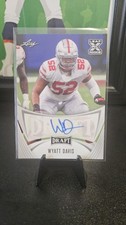 2021 Leaf Draft - Autographs Wyatt Davis #BA-WD1 (AU, RC) OHIO ST. 