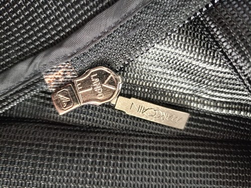 Schwarze trendige Netzjacke Marc Cain, hochwertige Lampo Accessoires Gr: S/M - Bild 5 von 16