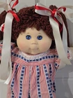 Rare 2011 Jakks Pacific JP01-20K Cabbage Patch Auburn Hair Blue Eyes