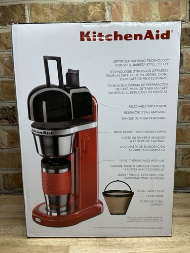 KitchenAid Cafetera Personal 18oz Taza - KCM0402ER - NUEVO - Imagen 2 de 5