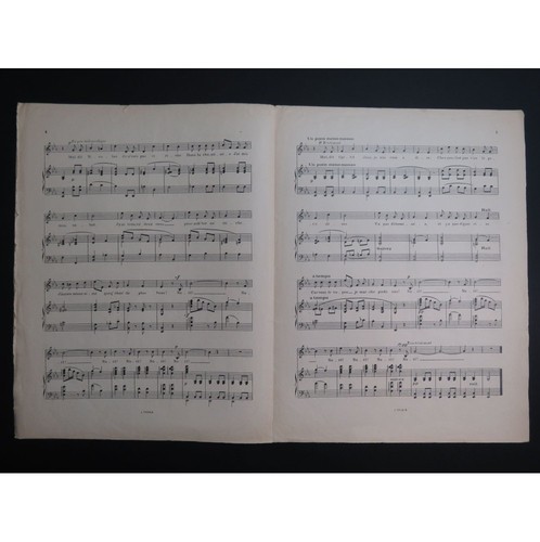 URGEL Louis Trois petits garçons Chant Piano 1921 - Imagen 4 de 4