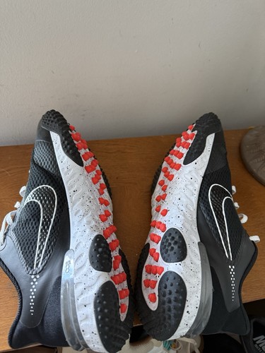 Nike Alpha Huarache Elite 3 Turf Men's Size 8.5 US Black/Black CK0748-010 - Picture 6 of 7