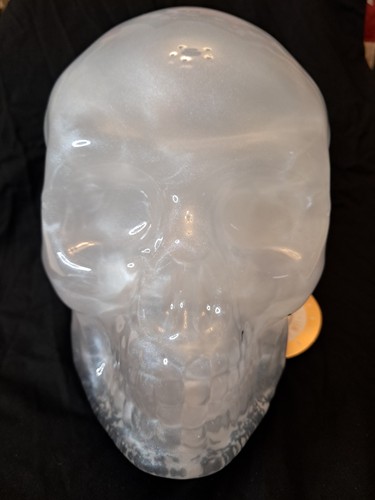 Eerie Charm Light Up Acrylic Waterglobe Halloween Lamp Skull Bats TikTok Viral - Picture 4 of 14