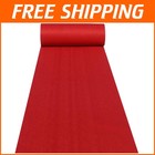 Lightweight 30’ Red Carpet Aisle Runner for Indoor/Outdoor Ceremonies