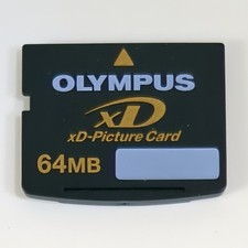 Olympus 64 MB 64MB xD Picture Card Memory Card - Tested
