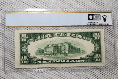 1950 C $10 Federal Reserve STAR Note Boston PCGS Choice XF45, Nice Star Note - Picture 4 of 7