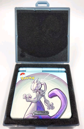 Gameboy Advance SP Case Hülle Gehäuse - Mewtwo Edition mit Box - Bild 6 von 6