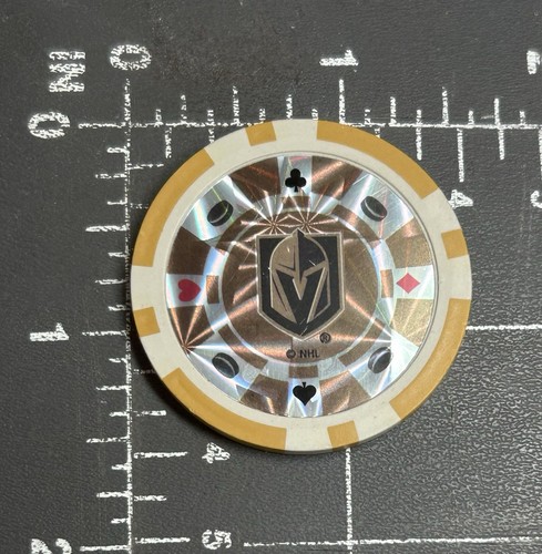 Las Vegas Golden Knights National Hockey League NHL Nevada NV Casino Poker Chip - Picture 5 of 10