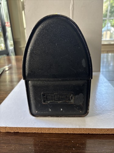 Vintage Lunchbox The American Thermos Bottle Co Norwich USA Black Dome Top Metal - Picture 4 of 8