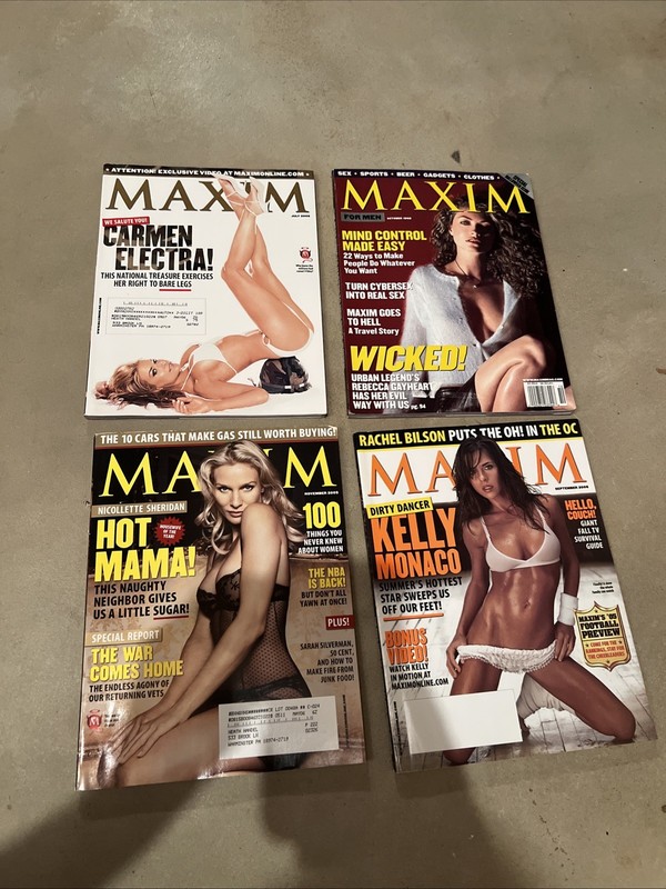 maxim magazines lot