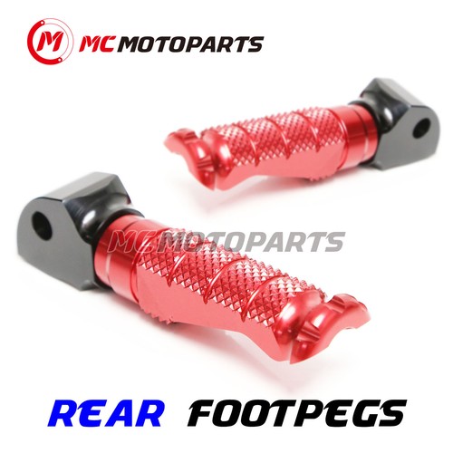 For Aprilia RSV 1000 R Mille 2003-2008 Rear Passenger CNC Billet Foot Pegs - Picture 8 of 11