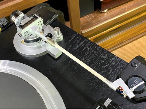 Pioneer PL-7L Turntable Auto Lift w/ JP-519 Straight Pipe Arm Japan Vintage - Picture 4 of 9