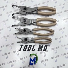 Snap-on Tools Usa New Combat Tan 4pc Snap Ring Plier Set Srpc9090a Srpc9045a