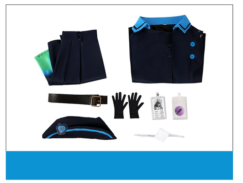 Eggy Party Anime Costume Heartbroken Nurse Heather Cosplay Costume Female - Picture 18 of 20