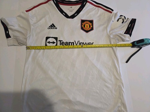 2022/23 Manchester United Away Jersey #7 Ronaldo Large Premier League (H13880) - Picture 4 of 7