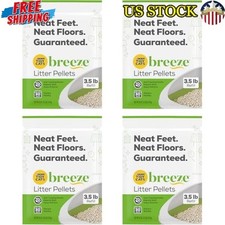 Cat Litter Pellets Anti Tracking Dust Free Cat Maintenance 4 Pack Durable Home