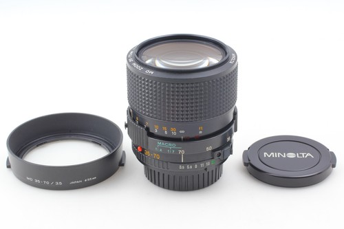 [NEUWERTIG mit Haube] Minolta New MD NMD 35-70mm f/3.5 Macro Zoom MF Objektiv aus Japan - Bild 3 von 9