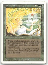 Verduran Enchantress (MP) Revised Edition 3ED Magic MTG