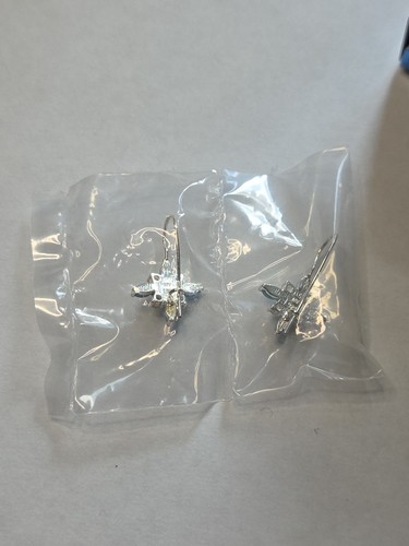 Sterling Silver Freshwater Pearl With Turquoise Color Accents Earrings Avon NEW - Picture 6 of 11