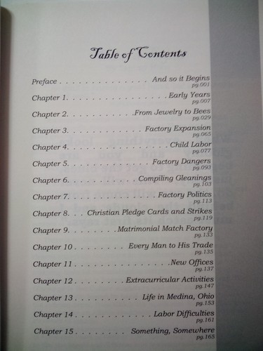 Work I Knew I Must: 41 Years of Factory Life. Medina, OH A.I. Root Co. 2021 PB - Bild 3 von 4