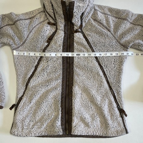 Kuhl Jacke Damen Large Flight Sherpa Fleece Full Zip Daumenlöcher Reißverschlusstaschen * - Bild 6 von 17