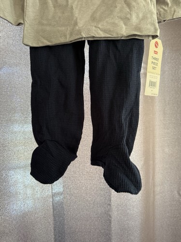 Baby Boy LEVIS Outfit Shirt Pants With Hat 3 Piece Set 9 Months BRAND NEW 9M - Picture 3 of 5