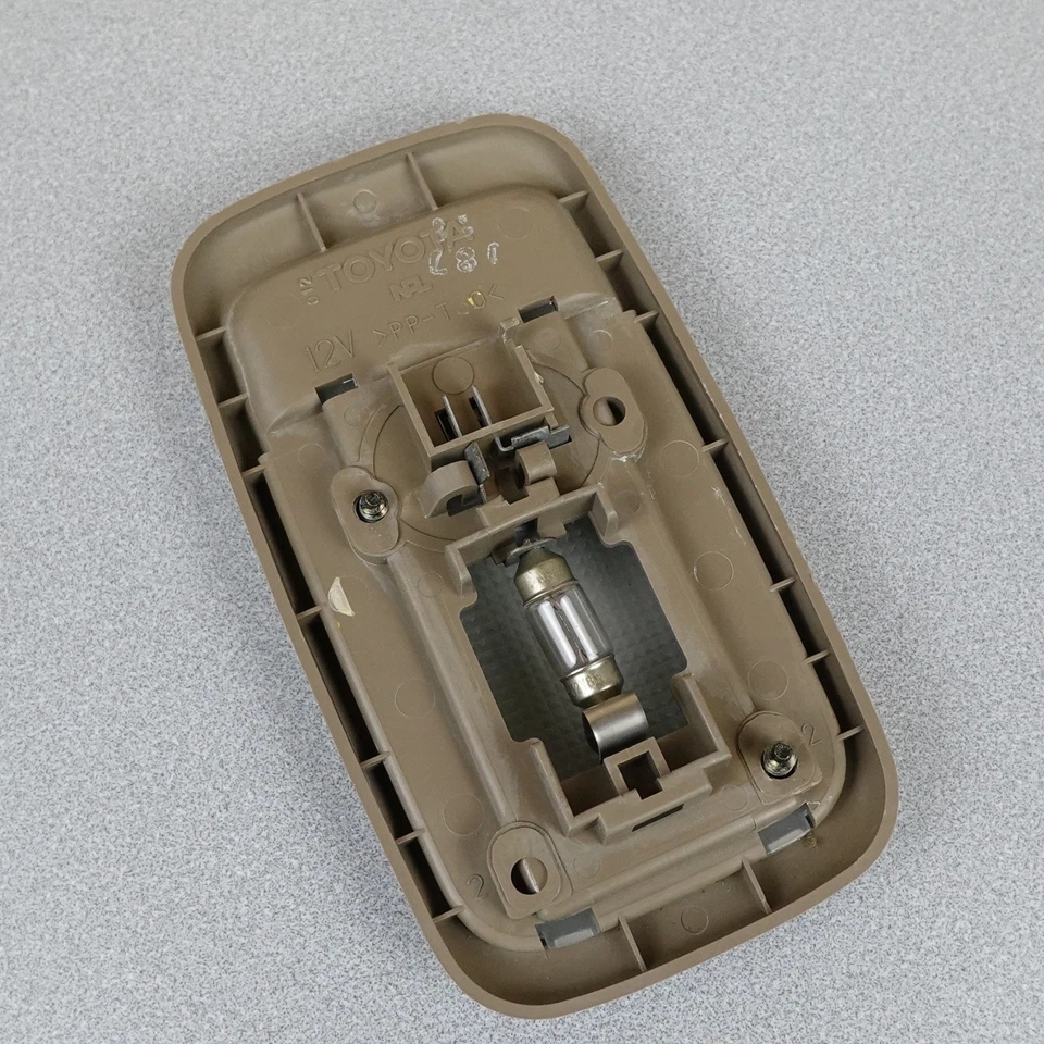 Toyota Tacoma SR5 1995-2000 4Runner beige tostado domo luz OEM Foto 4 de 4