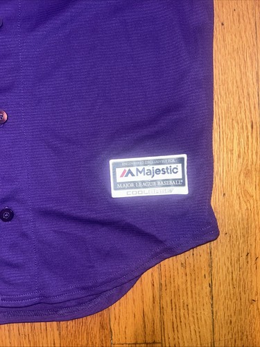 Majestic Auténtico Rockies Charlie Blackmon Flexbase Jersey Talla Pequeña - Imagen 3 de 8