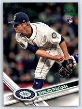 2017 Topps Update Emilio Pagan Rookie Seattle Mariners RC #US181