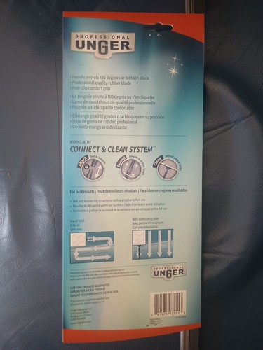 Cambio profesional EZ 18 pulgadas Escobilla de goma giratoria para ventana y vidrio sin rayas limpia - Imagen 2 de 8