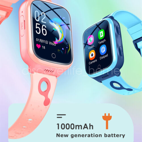 Smart Watch Kids GPS WIFI 4G Video Call SOS Waterproof Children Smartwatch Gift - Picture 7 of 25