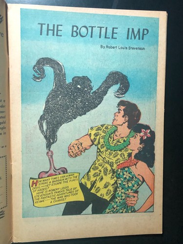 Classics Illustrated # 116 MUY Bueno VER FOTOS The Bottle Imp HRN167 1967 - Imagen 5 de 8
