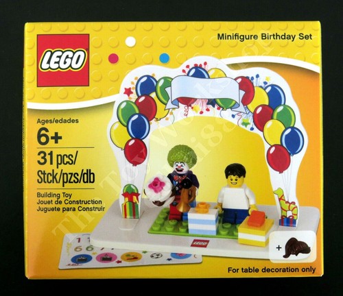 LEGO Minifigure Birthday Set 850791 New Sealed Incl Clown Boy Or Girl Presents - Picture 1 of 2