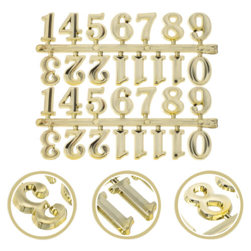 5 Sets Wanduhr Dekoration Arabische Zahl Wanduhr Arabische Zahl Neu - Bild 11 von 11