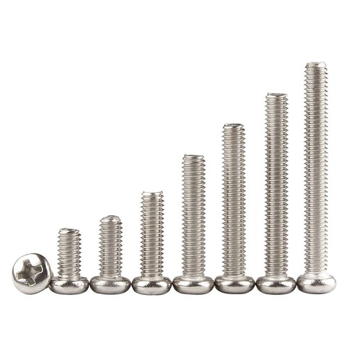 Tornillo de perno de cabeza M1M1.2M1.4M1.6 M2 M3 M4 M5 micro cruz pequeño Phillips - Imagen 4 de 7