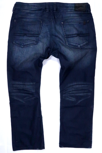 NUEVO CON ETIQUETAS JEAN BÁSICO BUFFALO DAVID BITTON EVAN DELGADO PIERNA RECTA 38 X 30 BOTÓN RECUBIERTO - Imagen 9 de 12