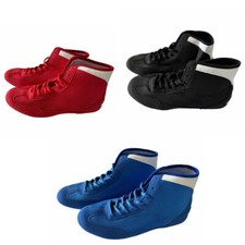 Youth Adult Wrestling Shoes Boxing Combat Sports Footwear Lightweight Gym Shoes