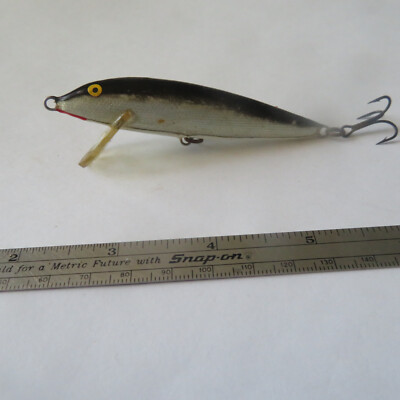 Rapala Countdown FINLAND刻印 オールドルアー Blue Rapala Countdown Fishing Lure Made in Finland