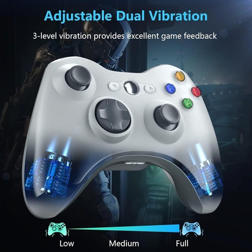 Controlador inalámbrico asequible de 2,4 GHz para Xbox 360 y PC - Precisión mejorada - Imagen 4 de 8