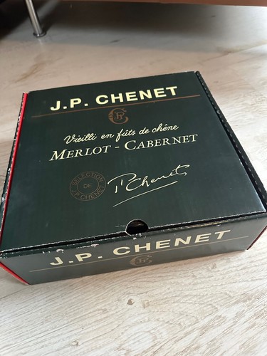 J.P.-CHENET--Merlot-Cabernet--Geschenkset--mit 2 Gläser--NEU--ALT - Bild 2 von 3