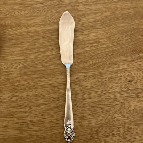 Oneida Distinction 4 Serving Spoons Butter Prestige Vintage Silverplate Flatware - Picture 5 of 6